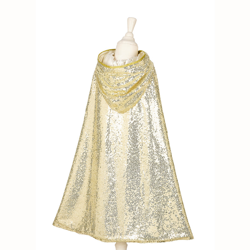 Gold Sequin Dressing up Cape