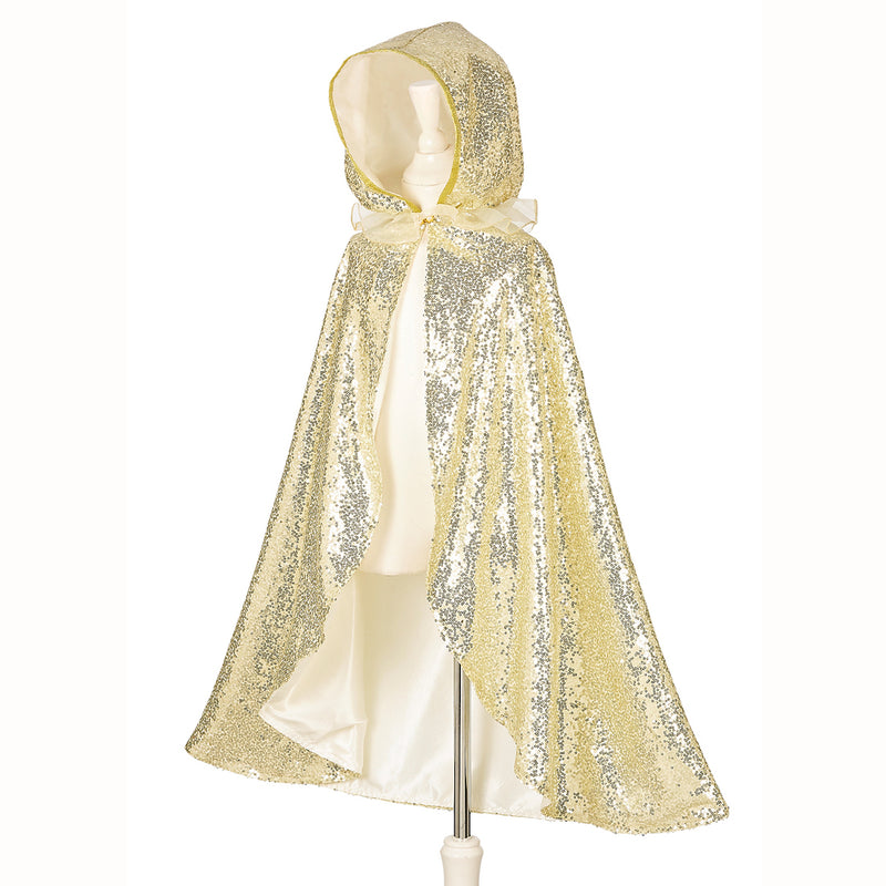 Gold Sequin Dressing up Cape