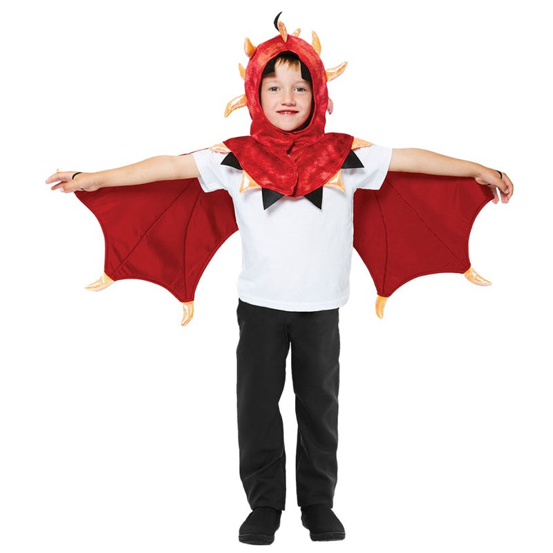 Children's Red Superhero Cape - Personalised